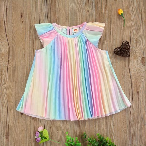 girl's dresses born baby girls flying sleeve dress,summer children rainbow pattern printing loose sweet cute style dress,0-3year, Red;yellow
girl's dresses born baby girls flying sleeve dress,summer children rainbow pattern printing loose sweet cute style dress,0-3year, Red;yellow