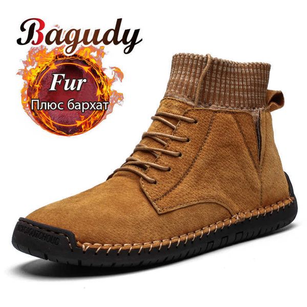 fashion winter men cow suede leather ankle snow boots warm plush motorcycle boots outdoor men desert boots winter warm shoes 48 210619, Black
fashion winter men cow suede leather ankle snow boots warm plush motorcycle boots outdoor men desert boots winter warm shoes 48 210619, Black