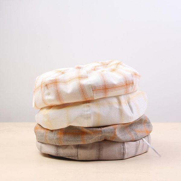 berets plaid beret spring and summer korean version of the japanese british retro octagonal hat pumpkin all-match women's, Blue;gray
berets plaid beret spring and summer korean version of the japanese british retro octagonal hat pumpkin all-match women's, Blue;gray