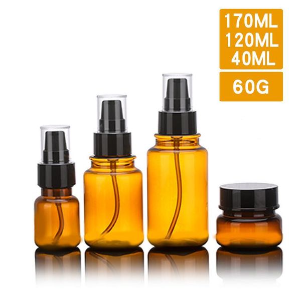 storage bottles & jars 40/120/170ml empty plastic towny pump makeup sample containers refillable bottle 50pcs/lot
storage bottles & jars 40/120/170ml empty plastic towny pump makeup sample containers refillable bottle 50pcs/lot