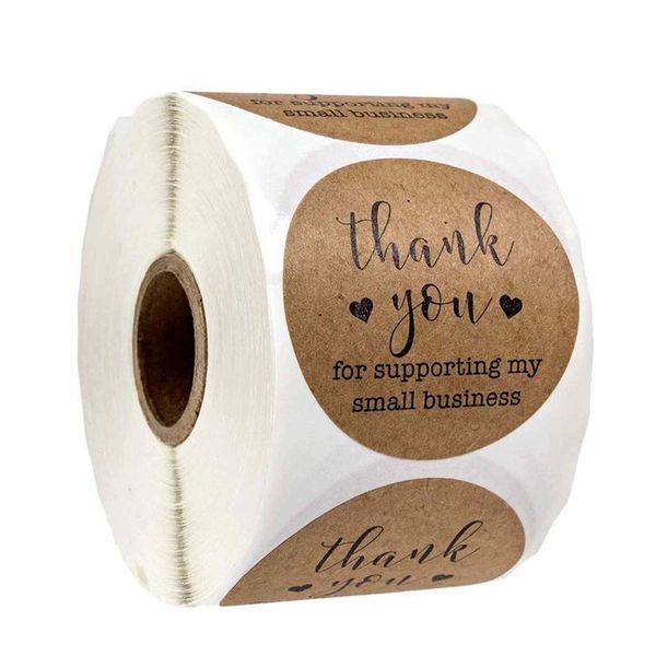gift wrap 500pcs thank you for supporting my business kraft stickers seal label scrapbooking decoration handmade
gift wrap 500pcs thank you for supporting my business kraft stickers seal label scrapbooking decoration handmade