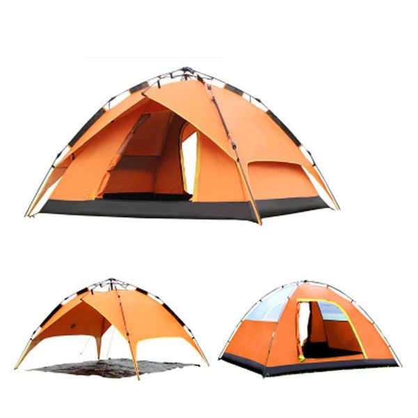 outdoor 3-4 person tent automatic speed open three family couple outdoor camping travel equipment
outdoor 3-4 person tent automatic speed open three family couple outdoor camping travel equipment