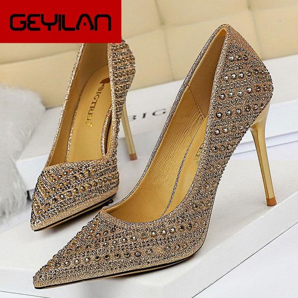 dress shoes metal rivets women pumps rhinestone high heels party wedding stiletto plus size 43, Black
dress shoes metal rivets women pumps rhinestone high heels party wedding stiletto plus size 43, Black
