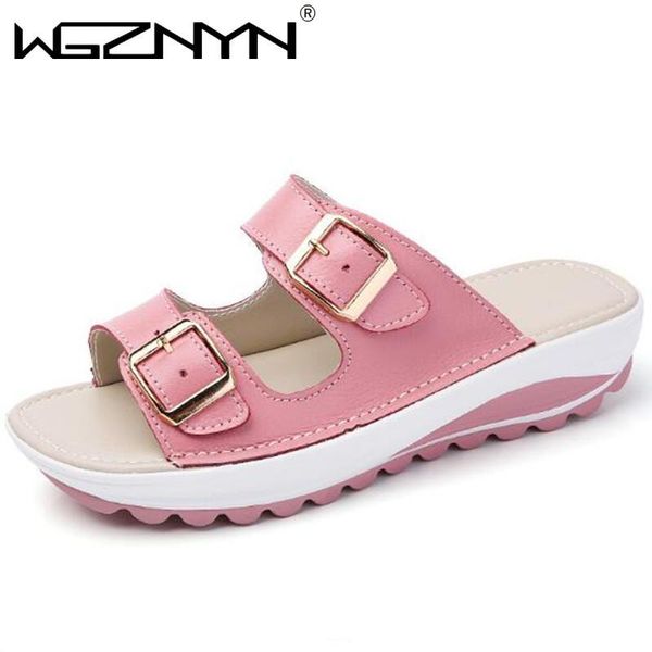 summer new women real leather slippers fashion upper buckle decoration flat heel peep toe fashion elegant beach outdoor slides, Black
summer new women real leather slippers fashion upper buckle decoration flat heel peep toe fashion elegant beach outdoor slides, Black
