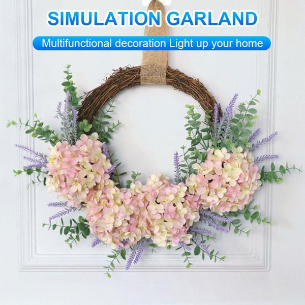 decorative flowers & wreaths artificial hydrangea wreath front door welcome silk garland christmas gift diy home wedding party decoration
decorative flowers & wreaths artificial hydrangea wreath front door welcome silk garland christmas gift diy home wedding party decoration