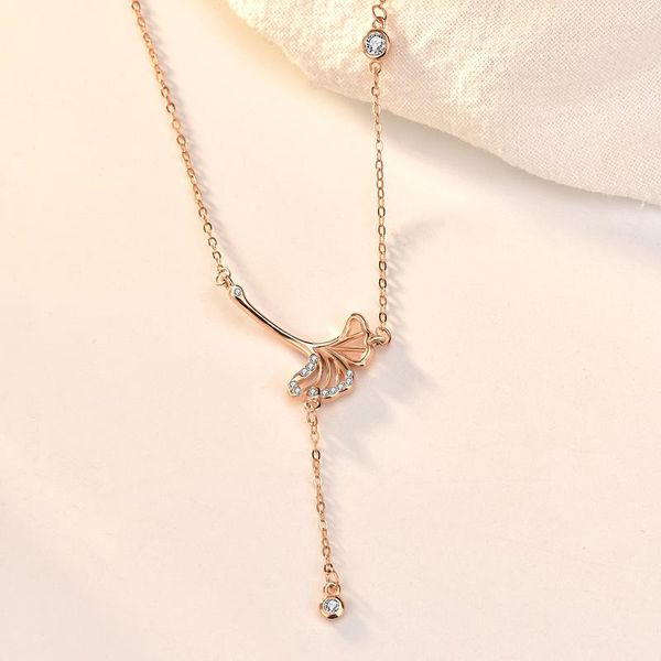 chains trrendy necklaces s925 sterling silver chokers clavicle chain ginkgo leaf pendant necklace light luxury jewelry for women jewe
chains trrendy necklaces s925 sterling silver chokers clavicle chain ginkgo leaf pendant necklace light luxury jewelry for women jewe