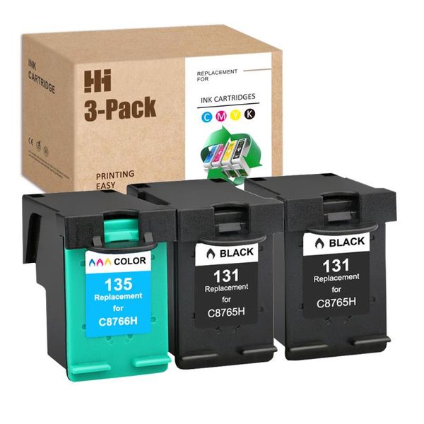 ink cartridges 3pcs c8765he c8766he compatible for 131 135 deskjet 5743 5943 6943 posmart c3100 c3183 c3150 psc1500 1510 1513 1600
ink cartridges 3pcs c8765he c8766he compatible for 131 135 deskjet 5743 5943 6943 posmart c3100 c3183 c3150 psc1500 1510 1513 1600