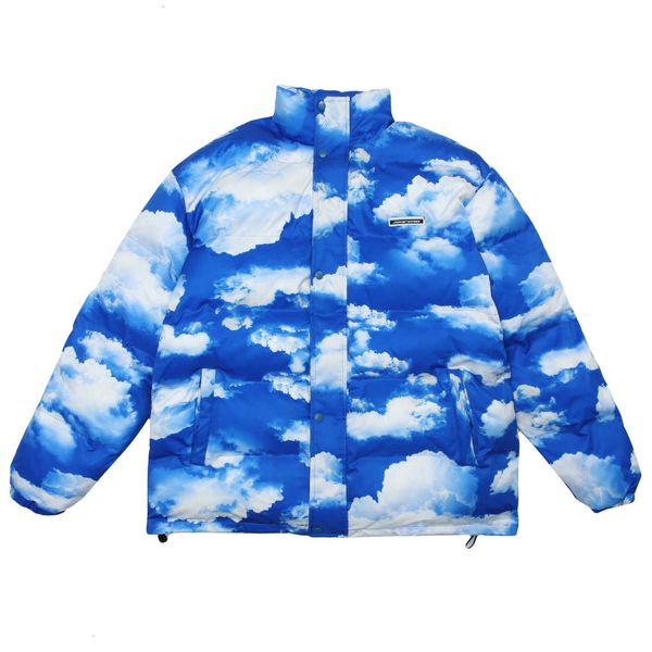 hip hop warm parka men 2021 harajuku cloud pattern print padded jacket streetwear cotton winter loose pullover outwearx7ic, Black
hip hop warm parka men 2021 harajuku cloud pattern print padded jacket streetwear cotton winter loose pullover outwearx7ic, Black
