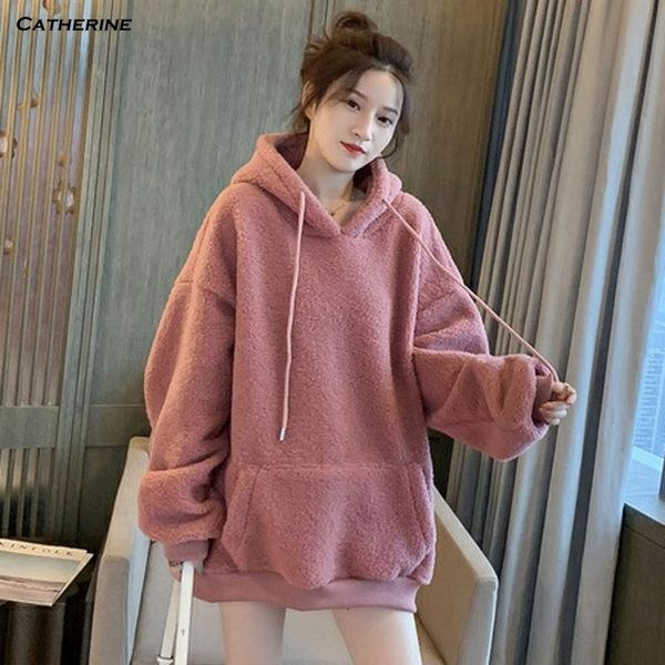 women's hoodies & sweatshirts autumn winter fashion warm hooded women sweatshirt solid front pockets harajuku casual loose long sleeve, Black
women's hoodies & sweatshirts autumn winter fashion warm hooded women sweatshirt solid front pockets harajuku casual loose long sleeve, Black
