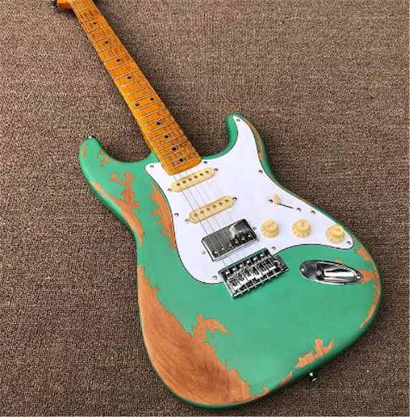 2020relic- electric guitar, s-s-h,alder body with maple neck,custom st electric guitar, guitar guitars guitarra
2020relic- electric guitar, s-s-h,alder body with maple neck,custom st electric guitar, guitar guitars guitarra