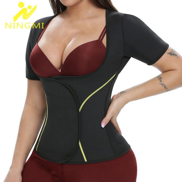 yoga outfit ningmi women body shaper sauna sweat vest neoprene workout fitness thermo shirt waist trainer slimming trimmer corset strap
yoga outfit ningmi women body shaper sauna sweat vest neoprene workout fitness thermo shirt waist trainer slimming trimmer corset strap