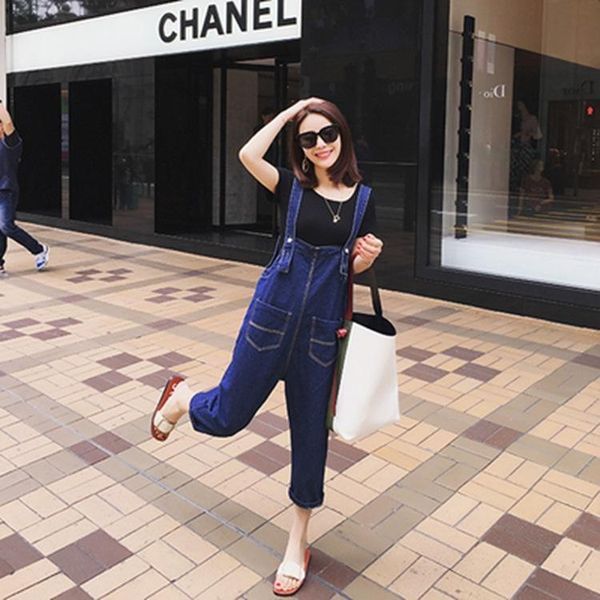 fashion rompers womens jumpsuit nice casual denim overalls women high waist one piece outfit, Black;white
fashion rompers womens jumpsuit nice casual denim overalls women high waist one piece outfit, Black;white