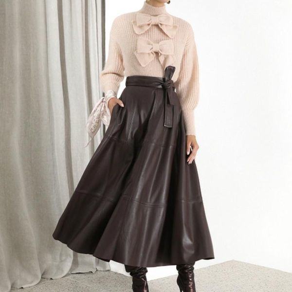 skirts bow tie pocket pu leather autumn 2021 plus size harajuku european long pendulum high waist half skirt women clothes a333, Black
skirts bow tie pocket pu leather autumn 2021 plus size harajuku european long pendulum high waist half skirt women clothes a333, Black