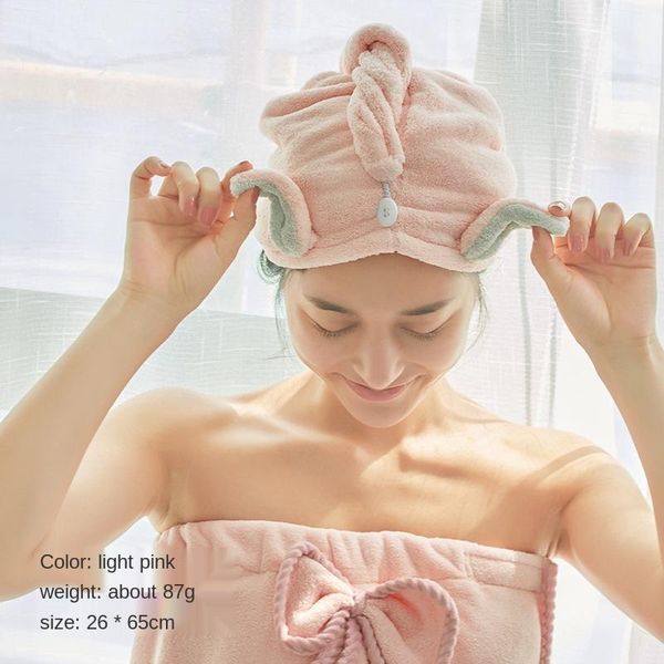 towel dry hair cap women's absorbent quick-drying thickened shower coral fleece wiping shampoo turban
towel dry hair cap women's absorbent quick-drying thickened shower coral fleece wiping shampoo turban