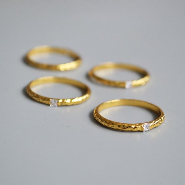 cluster rings amaiyllis 18k gold minimalist retro bump texture square zircon thin punk statement jewelry, Golden;silver
cluster rings amaiyllis 18k gold minimalist retro bump texture square zircon thin punk statement jewelry, Golden;silver