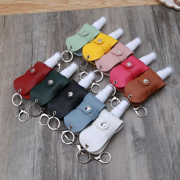 storage bottles & jars portable 50ml squeeze spray bottle empty leakproof plastic refillable travel mister with leather keychain holder
storage bottles & jars portable 50ml squeeze spray bottle empty leakproof plastic refillable travel mister with leather keychain holder
