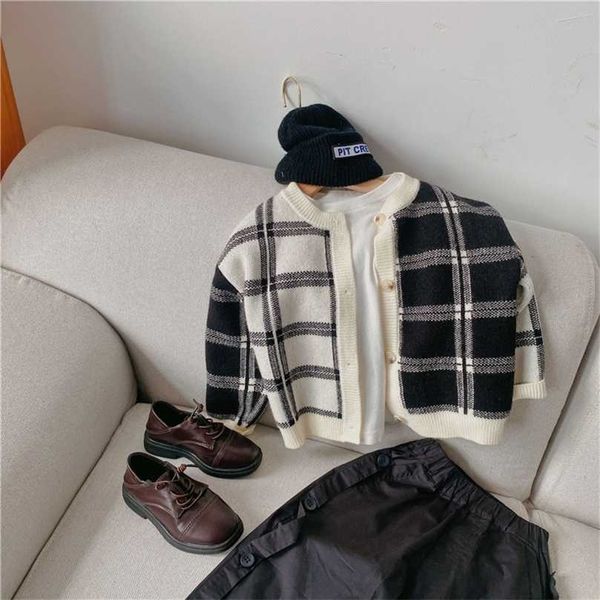 autumn patchwork plaid sweaters boys and girls soft loose casual knitted cardigans coats 211104, Blue
autumn patchwork plaid sweaters boys and girls soft loose casual knitted cardigans coats 211104, Blue