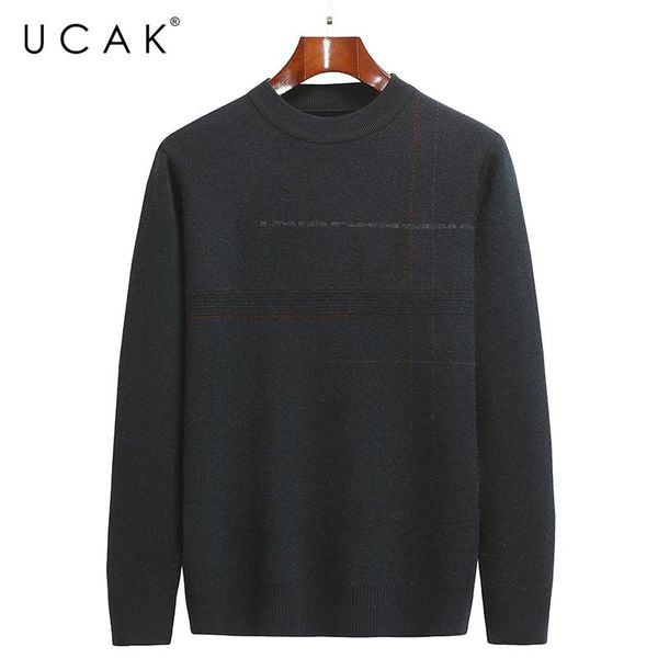 men's sweaters ucak brand classic casual men clothing o-neck striped streetwear sweater pull homme autumn winter thick pullover u1285, White;black
men's sweaters ucak brand classic casual men clothing o-neck striped streetwear sweater pull homme autumn winter thick pullover u1285, White;black