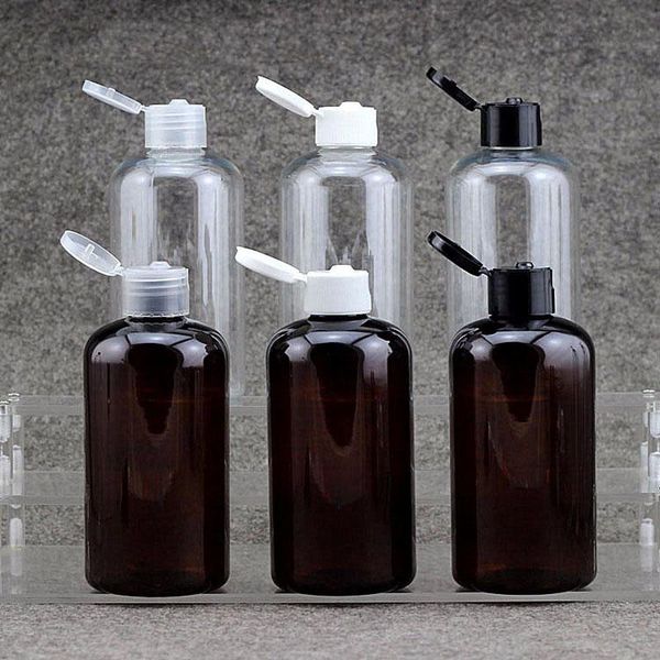 20pcs/lot 250ml ablate flip cap refillable bottle bottles brown/transparent small empty bottle lation
20pcs/lot 250ml ablate flip cap refillable bottle bottles brown/transparent small empty bottle lation