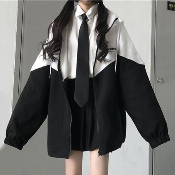 women's jackets hooded coat women solid color casual zipper long jacketoversized loose sweatshirt *8, Black;brown
women's jackets hooded coat women solid color casual zipper long jacketoversized loose sweatshirt *8, Black;brown