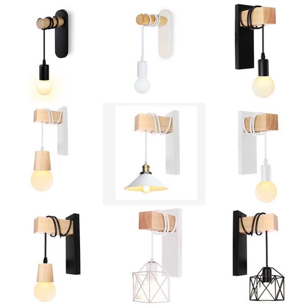 wall lamp modern minimalist indoor light vintage wood e27 home sconce lighting fixture porch hallway aisle stair
wall lamp modern minimalist indoor light vintage wood e27 home sconce lighting fixture porch hallway aisle stair