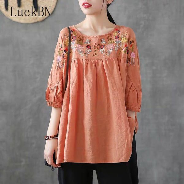 women's blouses & shirts white tunic linen shirt women vintage clothes cotton embroidery blouse ladies casual blusas mujer
women's blouses & shirts white tunic linen shirt women vintage clothes cotton embroidery blouse ladies casual blusas mujer