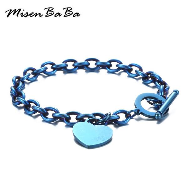charm bracelets 5 color stainless steel thick link chain heart toggle bracelet for girls women valentine's day gifts, Golden;silver
charm bracelets 5 color stainless steel thick link chain heart toggle bracelet for girls women valentine's day gifts, Golden;silver