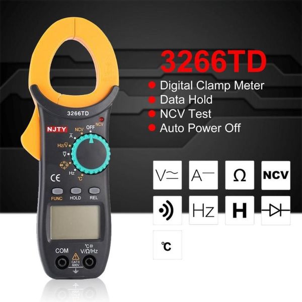 multimeters digital clamp meter 3266td dc/ac volt amp ohm diode mini multimeter ammeter multitester current voltage resistance tester ncv
multimeters digital clamp meter 3266td dc/ac volt amp ohm diode mini multimeter ammeter multitester current voltage resistance tester ncv