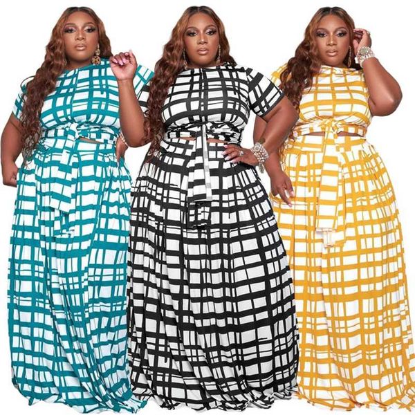 plus size clothing women skirts sets wholesale two piece set plaid crop with elastic waist maxi skirt summer drop 211023, Black
plus size clothing women skirts sets wholesale two piece set plaid crop with elastic waist maxi skirt summer drop 211023, Black
