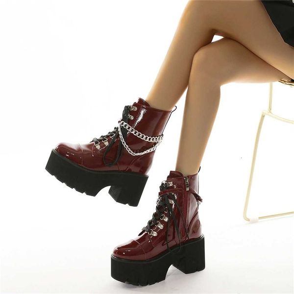 women's boots from punk loli pu chain gothic club red/black platform high-heeled shoes eight inches in hareujuku rent up to cosplay rf9
women's boots from punk loli pu chain gothic club red/black platform high-heeled shoes eight inches in hareujuku rent up to cosplay rf9