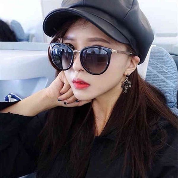 designer sunglasses new butterfly net red same round frame small face fashion gg0077, White;black
designer sunglasses new butterfly net red same round frame small face fashion gg0077, White;black