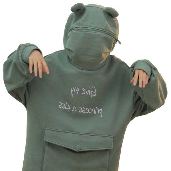 frog hoodie women long sweatshirt femme hoodies for women autumn loose kawaii long sleeve frog hoodie harajuku fall women 201106, Black
frog hoodie women long sweatshirt femme hoodies for women autumn loose kawaii long sleeve frog hoodie harajuku fall women 201106, Black