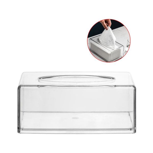 tissue boxes & napkins 1pc clear acrylic box holder simple rectangular/square paper napkin cointainer oragnizer for car home end table offic
tissue boxes & napkins 1pc clear acrylic box holder simple rectangular/square paper napkin cointainer oragnizer for car home end table offic