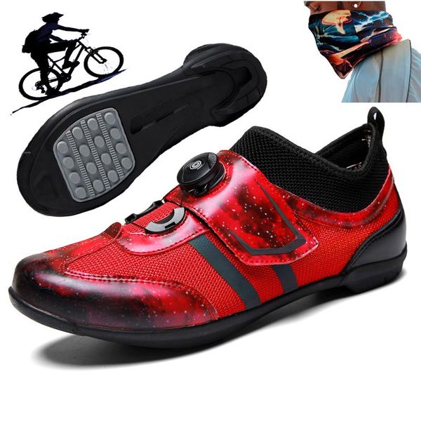 cycling footwear men's road racing shoes, breathable sports women's outdoor mountain shoes, Black
cycling footwear men's road racing shoes, breathable sports women's outdoor mountain shoes, Black