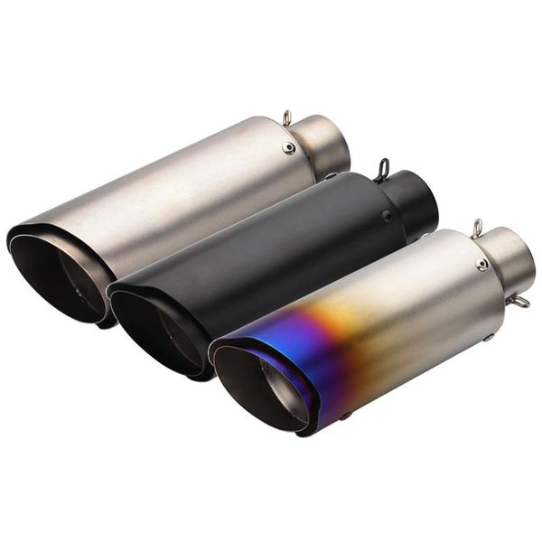 motorcycle exhaust system inlet 51mm 61mm pipe muffler motorbike slip on escape moto db killer universal for mt07 mt09 mt10 z1000 etc
motorcycle exhaust system inlet 51mm 61mm pipe muffler motorbike slip on escape moto db killer universal for mt07 mt09 mt10 z1000 etc