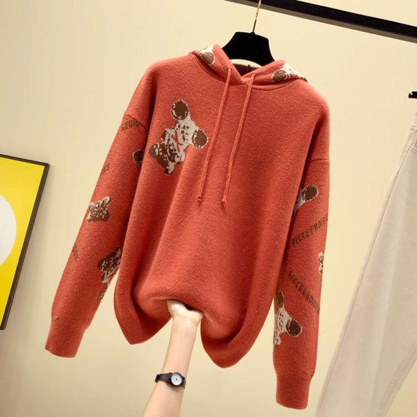 fashion and new korean loose color matching autumn winter hooded sweater women wear long sleeve fashion luxury, White;black
fashion and new korean loose color matching autumn winter hooded sweater women wear long sleeve fashion luxury, White;black