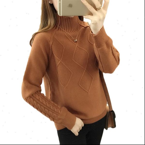 autumn turtleneck sweater winter warm womens long sleeve knitted sweaters solid ladies casual loose pullovers and sweaters, White;black
autumn turtleneck sweater winter warm womens long sleeve knitted sweaters solid ladies casual loose pullovers and sweaters, White;black