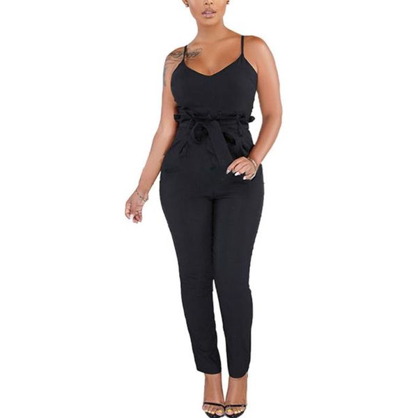 women's jumpsuits & rompers fadzeco women bodycon jumpsuit clubwear spaghetti straps backless waist knot casual high long pants, Black;white
women's jumpsuits & rompers fadzeco women bodycon jumpsuit clubwear spaghetti straps backless waist knot casual high long pants, Black;white