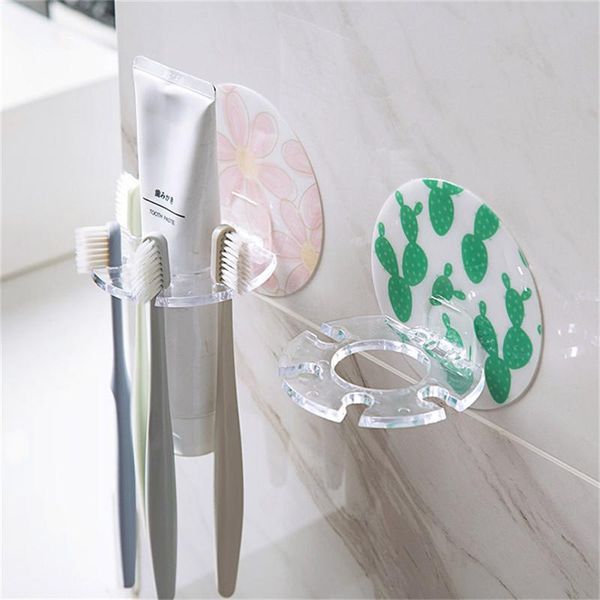 toothbrush holders 3 patterns perforated-holder cactus flower strong wall-suction bathroom and toothpaste
toothbrush holders 3 patterns perforated-holder cactus flower strong wall-suction bathroom and toothpaste