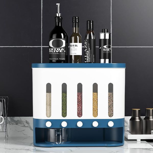 storage bottles & jars wall mounted cereal dispenser sealed box rice bucket moisture proof automatic racks metering food
storage bottles & jars wall mounted cereal dispenser sealed box rice bucket moisture proof automatic racks metering food