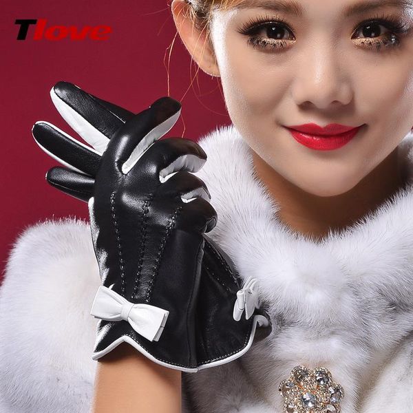 fingerless gloves ladies genuine leather autumn and winter mittens female bowtie thickening warmth luva sheepskin b-9606, Blue;gray
fingerless gloves ladies genuine leather autumn and winter mittens female bowtie thickening warmth luva sheepskin b-9606, Blue;gray