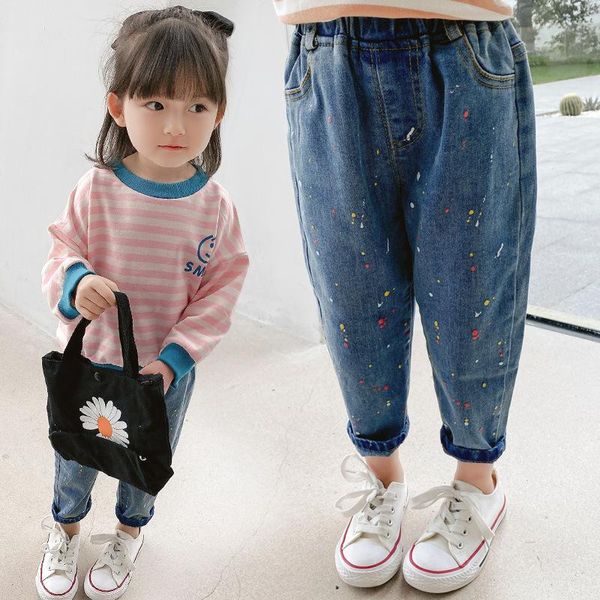 jeans children's spring and autumn 2021 pants girls' baby fashionable trousers, Blue
jeans children's spring and autumn 2021 pants girls' baby fashionable trousers, Blue