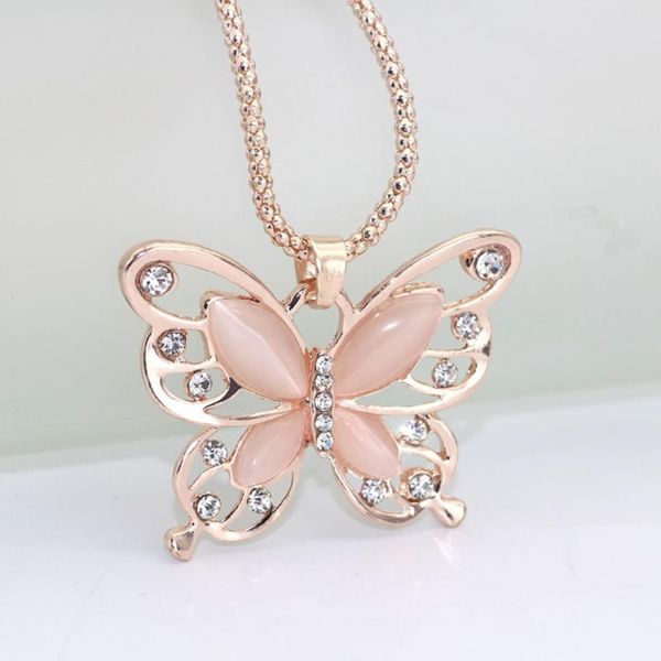 chains 2021 fashion flawless women lady necklace choker pendent rose gold opal butterfly pendant exquisite sweater chain, Silver
chains 2021 fashion flawless women lady necklace choker pendent rose gold opal butterfly pendant exquisite sweater chain, Silver