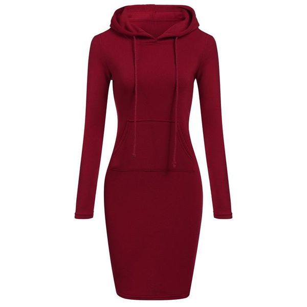 casual dresses dingshite 2021 autumn and winter women's solid color hooded long-sleeved slim dress, Black;gray
casual dresses dingshite 2021 autumn and winter women's solid color hooded long-sleeved slim dress, Black;gray