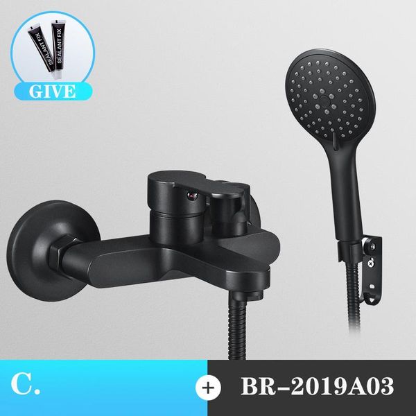 bathroom shower sets black brass faucet bath mixer tap with hand head set wall mounted
bathroom shower sets black brass faucet bath mixer tap with hand head set wall mounted