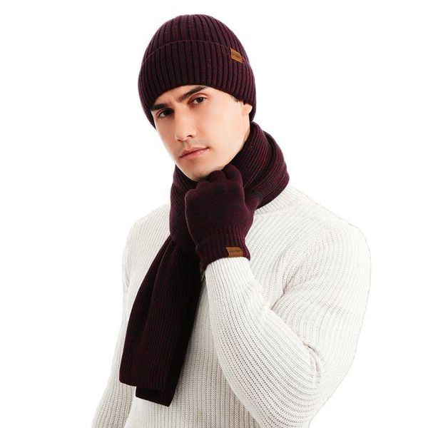 hats, scarves & gloves sets men's autumn and winter warm suit solid color knitted woolen thick hat scarf 3 pieces gift set, Blue;gray
hats, scarves & gloves sets men's autumn and winter warm suit solid color knitted woolen thick hat scarf 3 pieces gift set, Blue;gray