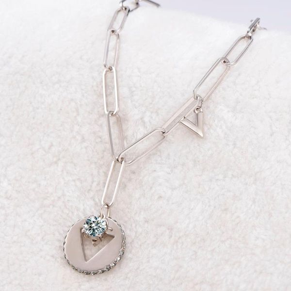 pendant necklaces unique hollow triangle bottle cap crystal fashion silvery women sweater chains for girls gift wholesale, Silver
pendant necklaces unique hollow triangle bottle cap crystal fashion silvery women sweater chains for girls gift wholesale, Silver