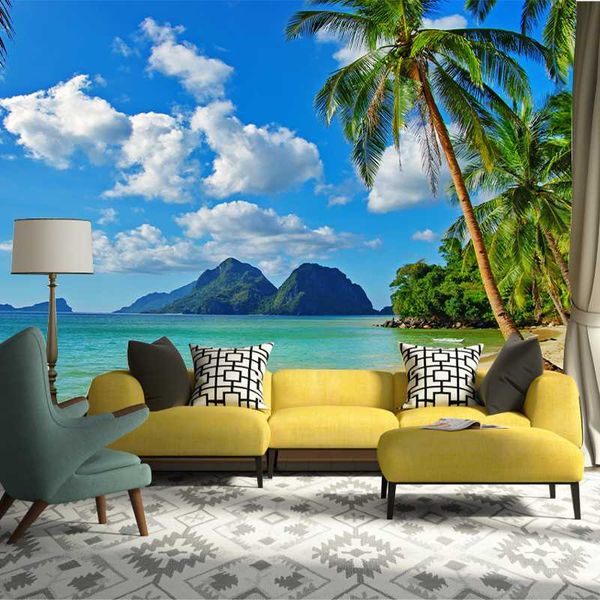 wallpapers custom po wallpaper 3d seaside landscape murals living room tv sofa home decor wall paper easy operate stickers customized 
wallpapers custom po wallpaper 3d seaside landscape murals living room tv sofa home decor wall paper easy operate stickers customized