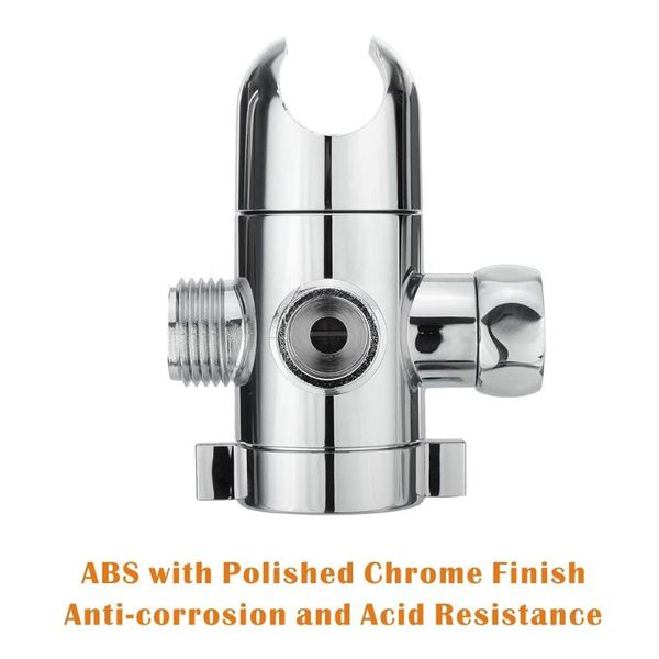 new 3-way shower head diverter mount combo shower arm mounted valve fixer bracket tee adapter for bathroom supplies
new 3-way shower head diverter mount combo shower arm mounted valve fixer bracket tee adapter for bathroom supplies