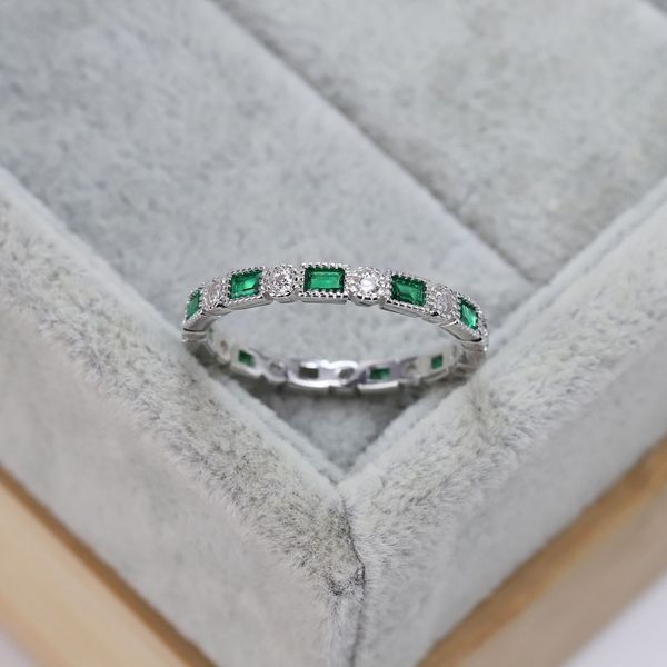 baguette wedding band green cz full eternity art deco stacking ring milgrain birthstone stack matching jewelry bridal women anniversary ring, Slivery;golden
baguette wedding band green cz full eternity art deco stacking ring milgrain birthstone stack matching jewelry bridal women anniversary ring, Slivery;golden